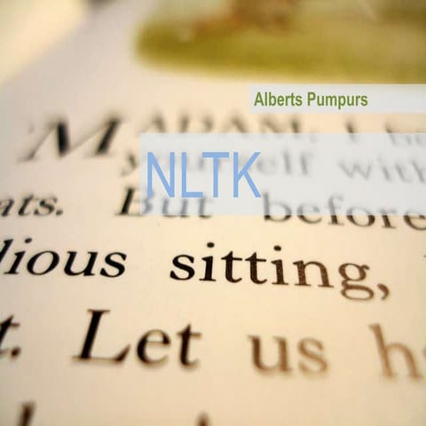 Python NLTK | PPT