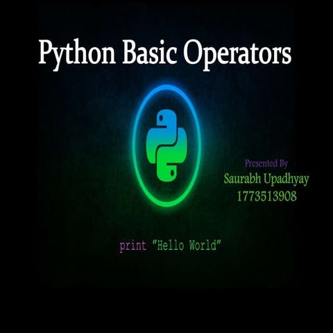 Operator.ppt