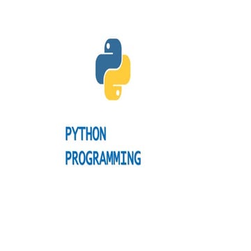 Python Programming_Unit 1_Prof. Jishnu M S.pdf