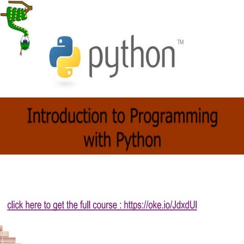 Python programing | PPT