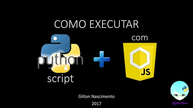 COMO EXECUTAR SCRIPT PYTHON com JS