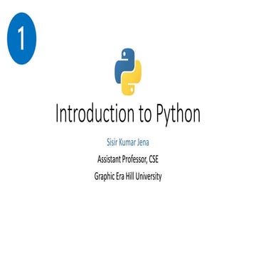 Python and SQL Server | PPT