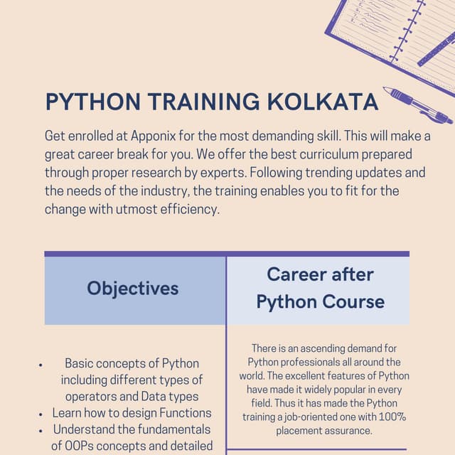 Python training kolkata | PDF