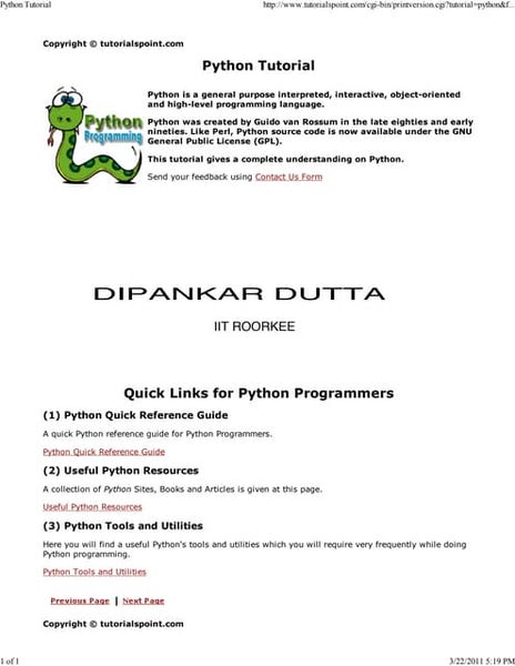Python PPT