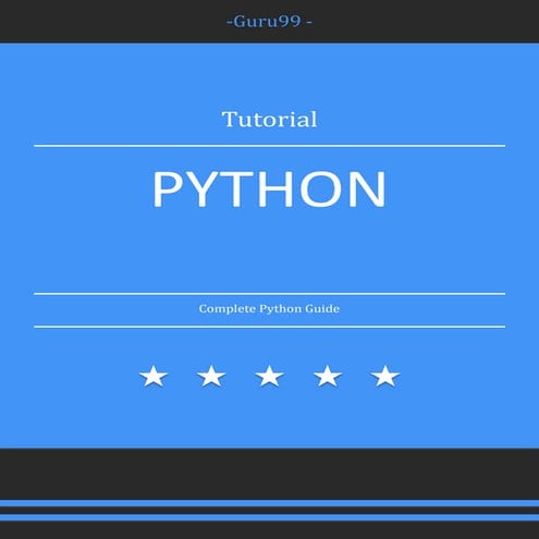 Python tutorial | PDF