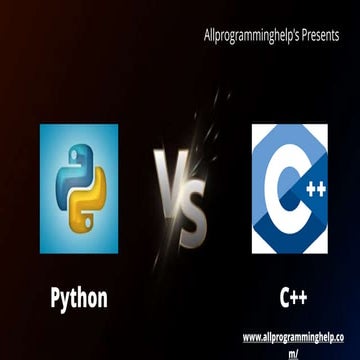 C++ vs python the best ever comparison