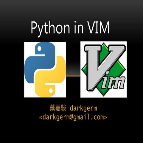 Python with vim | PDF | Programming Languages | Computing