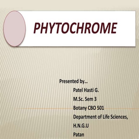Pytochrome