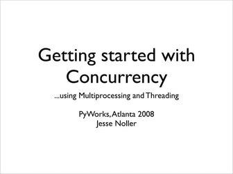 Multiprocessing with python