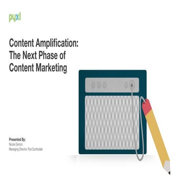 Pyxl Webinar: Content Amplification