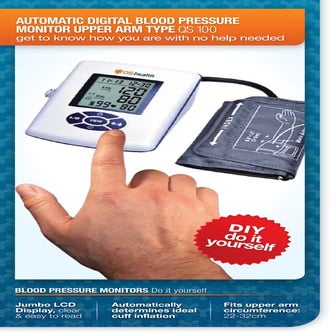 How to choose cuff and positioning the cuff for home blood pressure ...