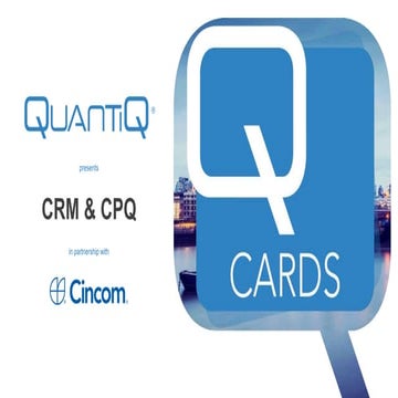 QCards: Dynamics CRM and CPQ