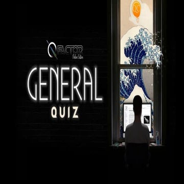Q-factor: Online Edition (General) by Quiz Club NITW 