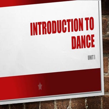 Introduction to Dance