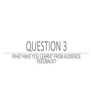 Question 4 media studies | PPTX
