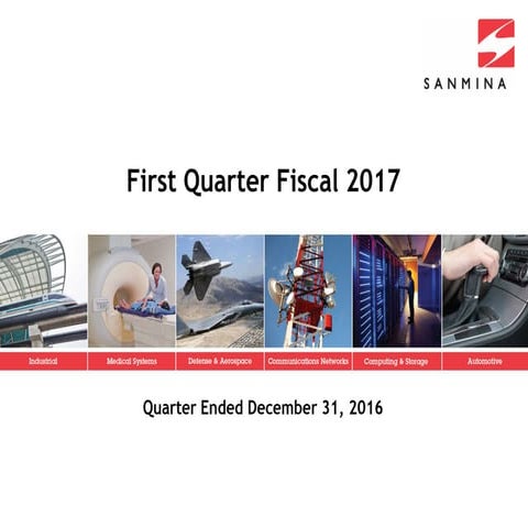 2017 First Quarter Earnings Presentation