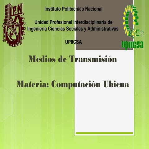 medios de transmision
