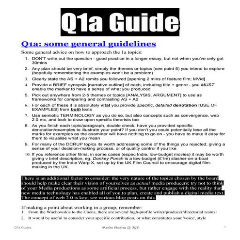 Q1a guide db2011