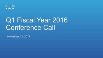 Q1 fy16 earnings-slides