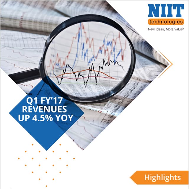 NIIT Tech - Q1 FY17