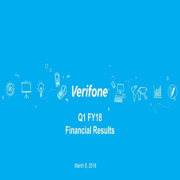 Verifone Q1 FY 2018 Results 