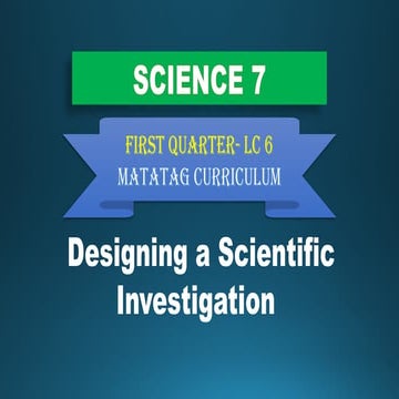 Grade 7 Science From Teacher Julie YT check it out