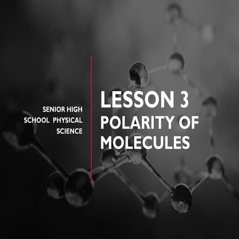 Polarity of Molecules