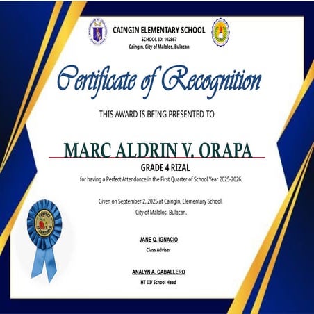 Q1 Perfect Attendance Award 5 Quezon SY 2025-2026.pptx