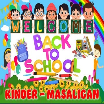 kinder day 1 daily routine in the classroom | PPTX