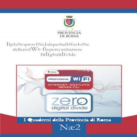 Nicola Zingaretti - La provincia di roma per uno sviluppo sostenibile
