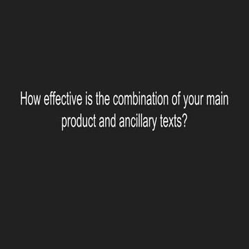 Q2: How effective is the combination of your main product and ancillary text