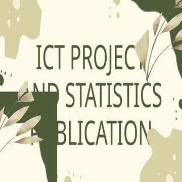 Q2-L4-ICT PROJECT AND STATTISTICS PUBLICATION.pptx