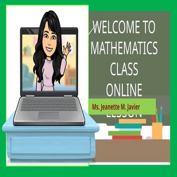 Q2-MATH-WEEK-5.pptx SECOND QUARTER MODULE 6 | PPTX