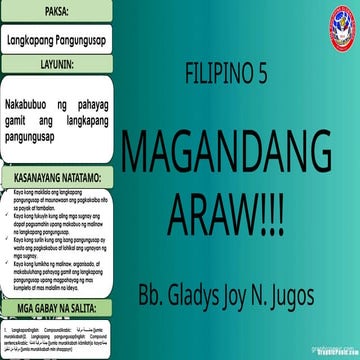 filipino reviewer tekstong naratibo filipino | PPTX