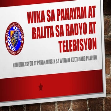 Q2-WK1-Wika sa Panayam at Balita sa Radyo at Telebisyon.pptx