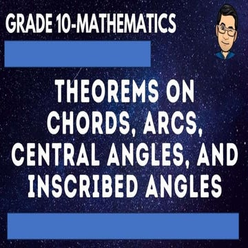 Qo25 -lesson for THEOREMS ON CIRCLES.pptx