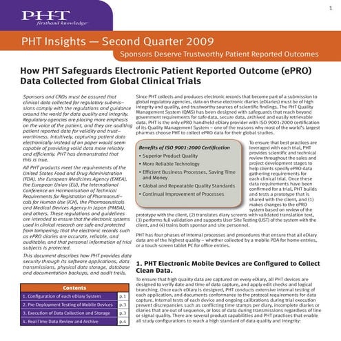 How to Safeguard ePRO | PDF