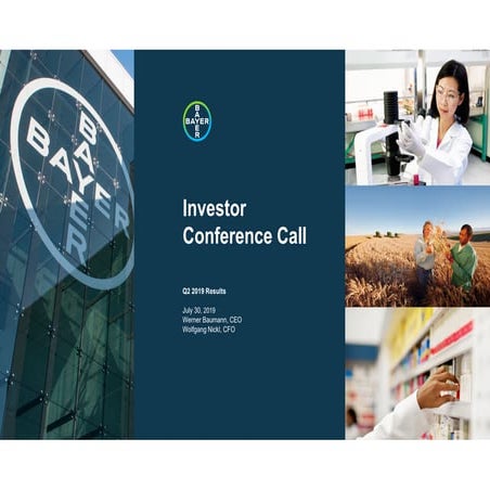 Q2 2019 Investor Conference Call Presentation | PPT