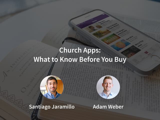 Church Apps: What to Know Before You Buy