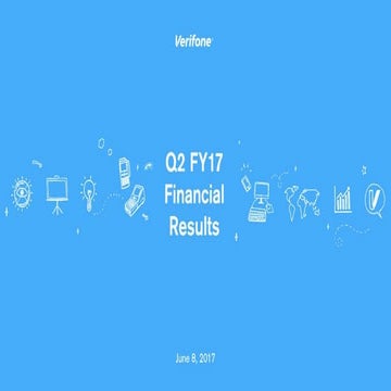 Verifone Q2 2017 Earnings