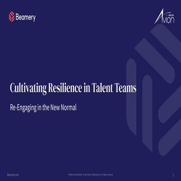Cultivating Resilience with Talent Teams