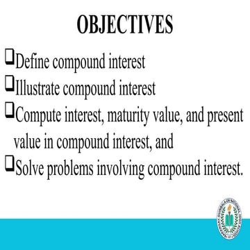 Simple and Compound Interest - General Mathematics | PPTX