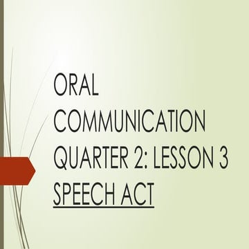 Second Quarter Lesson Three Speech Act.pptx