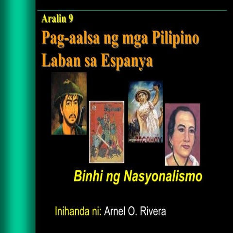 Q2 lesson 9 pag-aalsa ng mga pilipino laban sa espanya