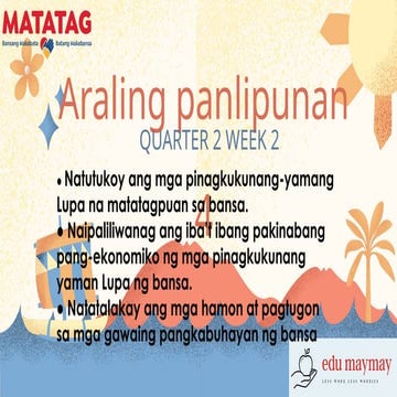 Second Quarter Araling Panlipunan 4 Week 2 MATATAG.pptx