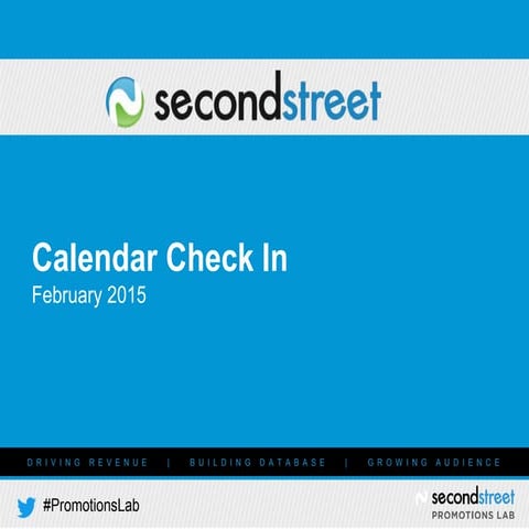 Calendar Check-In - Q2