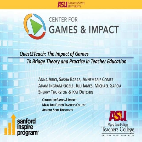 Quest2Teach Instructor Training & Webinar