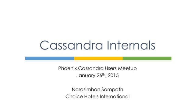 Cassandra internals