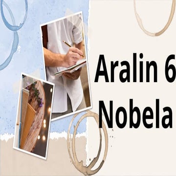 MGA URI NG NOBELA | PPTX