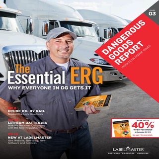 Dangerous Goods Report | Vol. 3